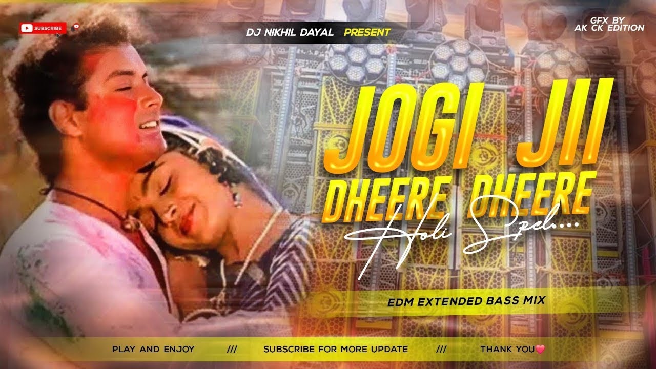  jogi ji wah jogi ji remix #jogi ji dheere dheere dj song #instagram #Old holi Song #Nadiya ke paar