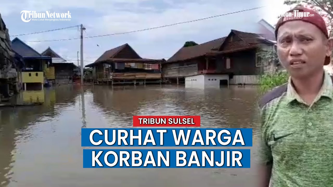 Curhat Warga Laelo: Sudah 2 Minggu Terendam Banjir