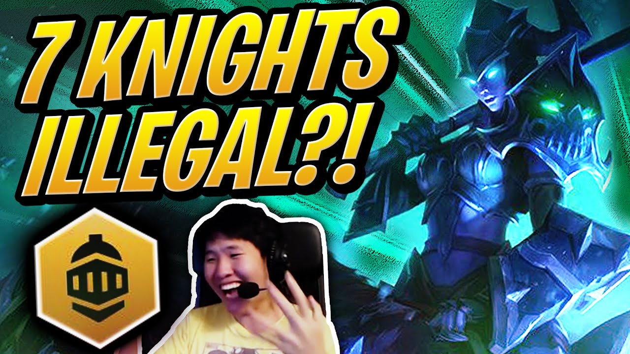 7 KNIGHTS?! | THIS IS ILLEGAL! ft. Scarra | Teamfight Tactics | TFT | League of Legends Auto Chess