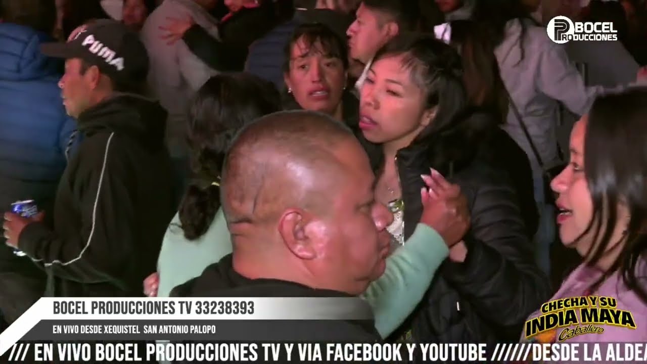 CHECHA Y SU INDIA MAYA CABALLERO EN VIVO DESDE XEQUITEL SAN ANTONIO PALOPO 02