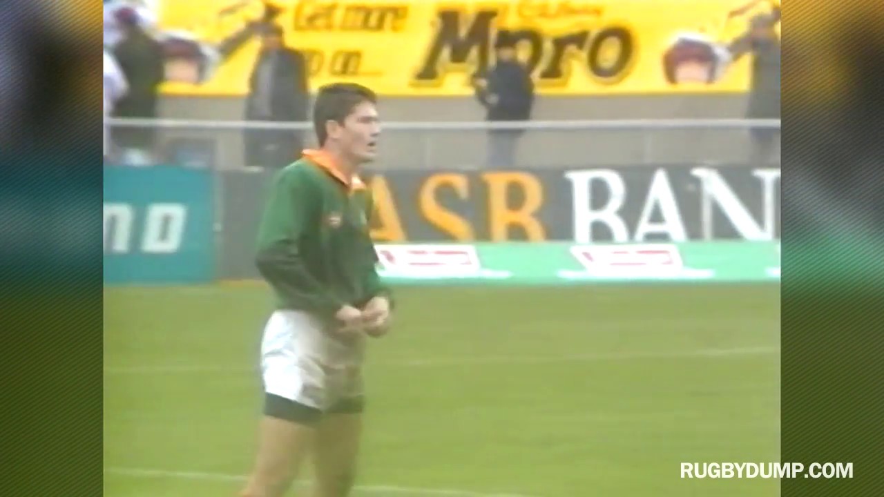 Joost van der Westhuizen scores within 16 seconds vs Otago in 1994