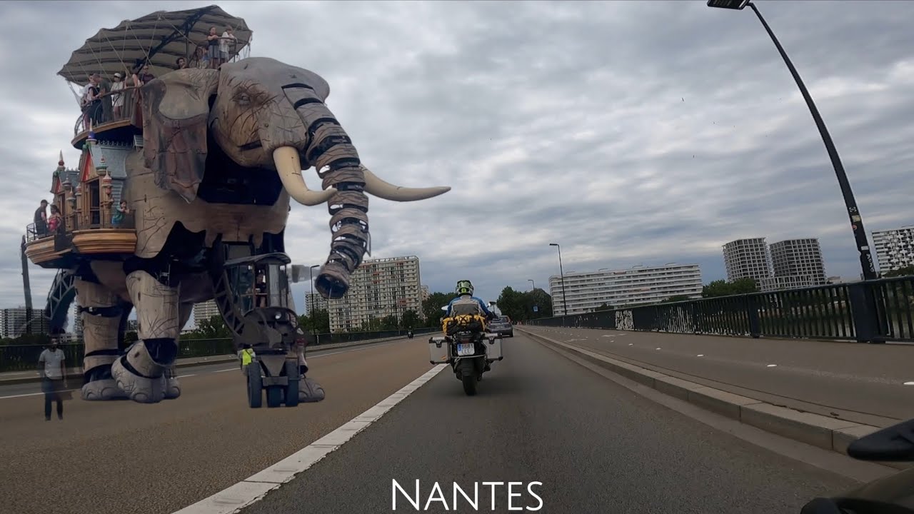 Francia 2025. Burdeos-Nantes. BMW R1250GS ADV.