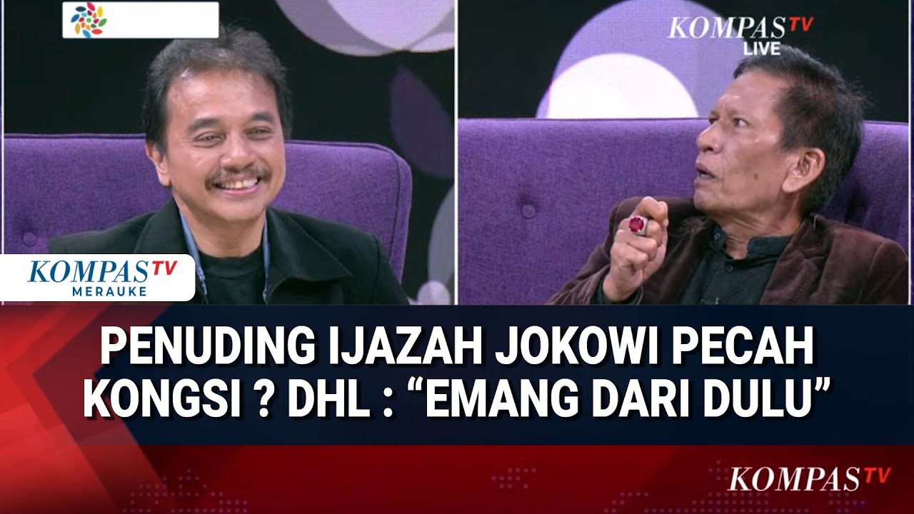 Adakah Potensi Damai Antara Roy CS dan Eggi-DHL? Begini Katan Roy Suryo dan Damai Hari Lubis