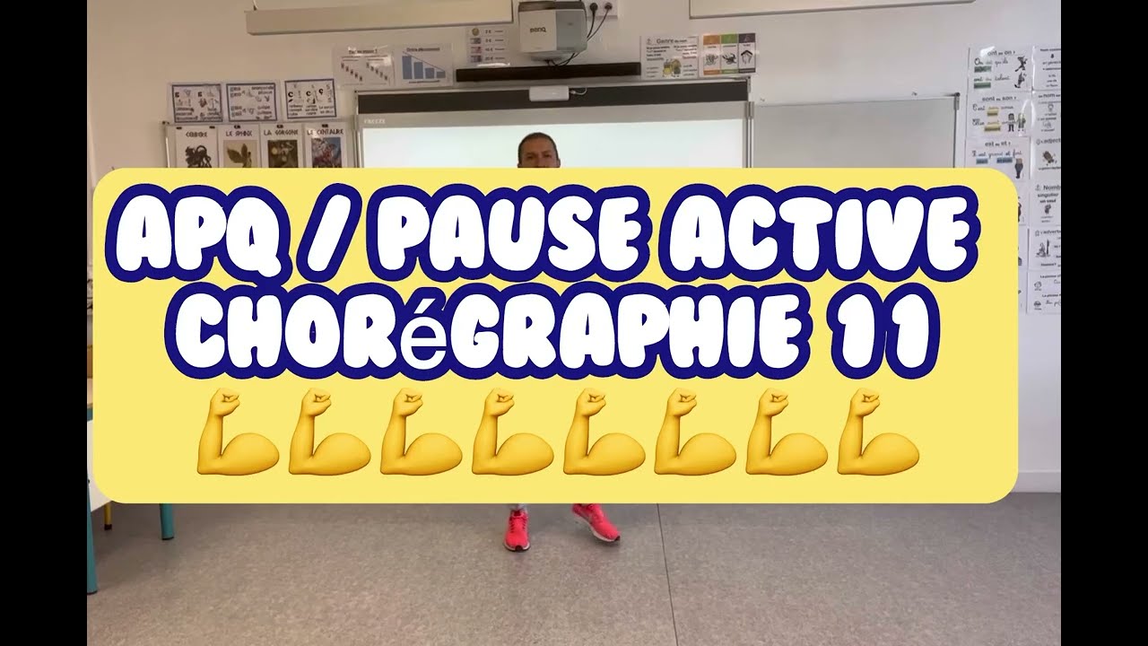 Activité Physique Quotidienne / Pause Active Chorégraphie 11
