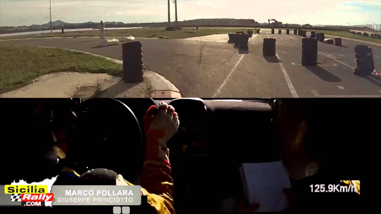 M.Pollara - G.Princiotto al 1&deg; Rally Speed on Track