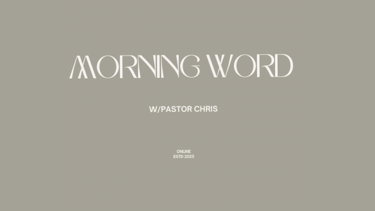Morning word replay