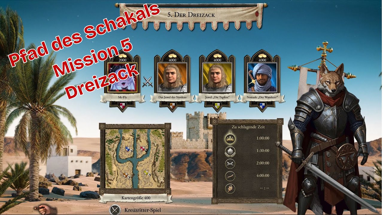 Pfad des Schakals I Dreizack I Stronghold Crusader - Definitive Edition