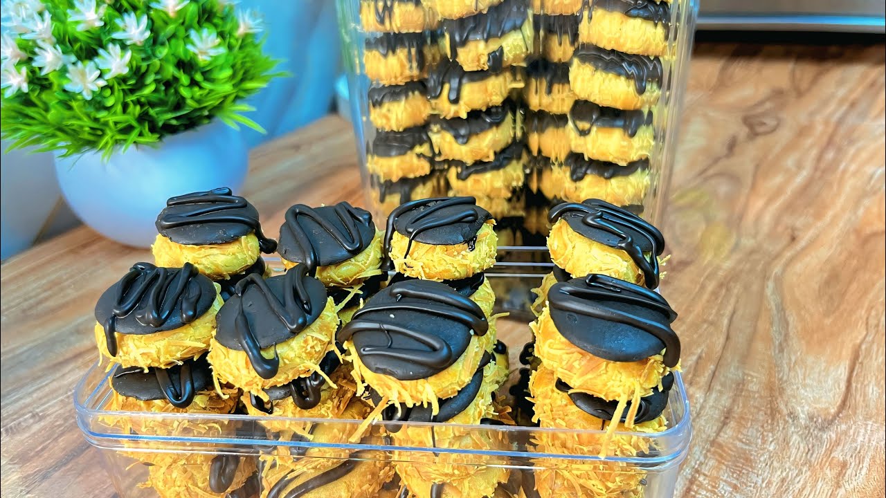 RESEP CHEESE BUTTON COOKIES | RENYAH MANIS GURIH JADI SATU RASA