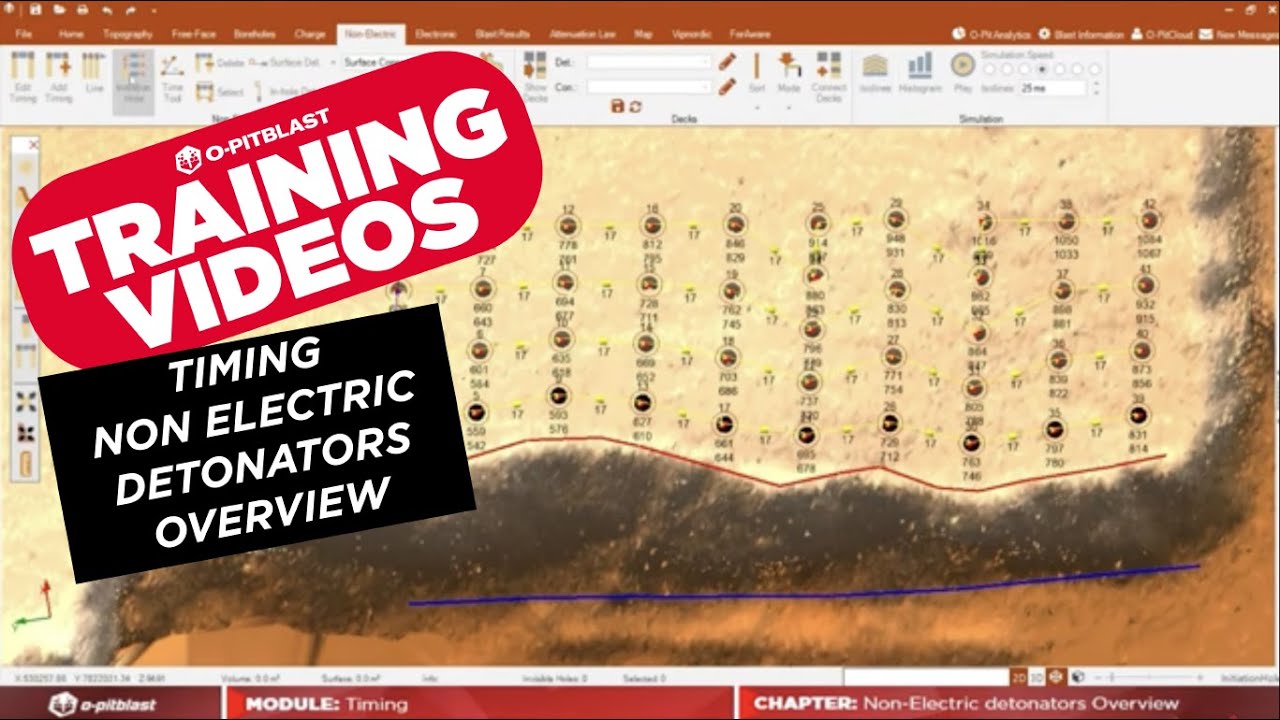Video 18   Timing Module   Non electric detonators overview