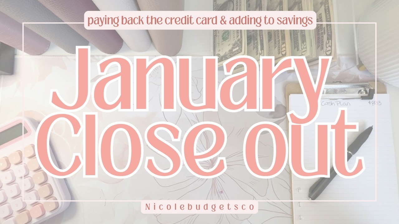 Paying back January's Expenses | Cash Unstuffing | Cash Condensing | Back to the Bank