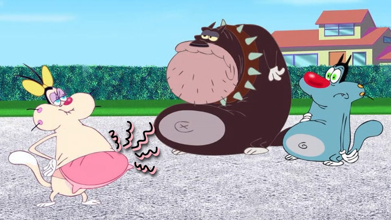 ओलिविया का चुटकुला Oggy and the Cockroaches हिंदी Hindi Cartoons for Kids