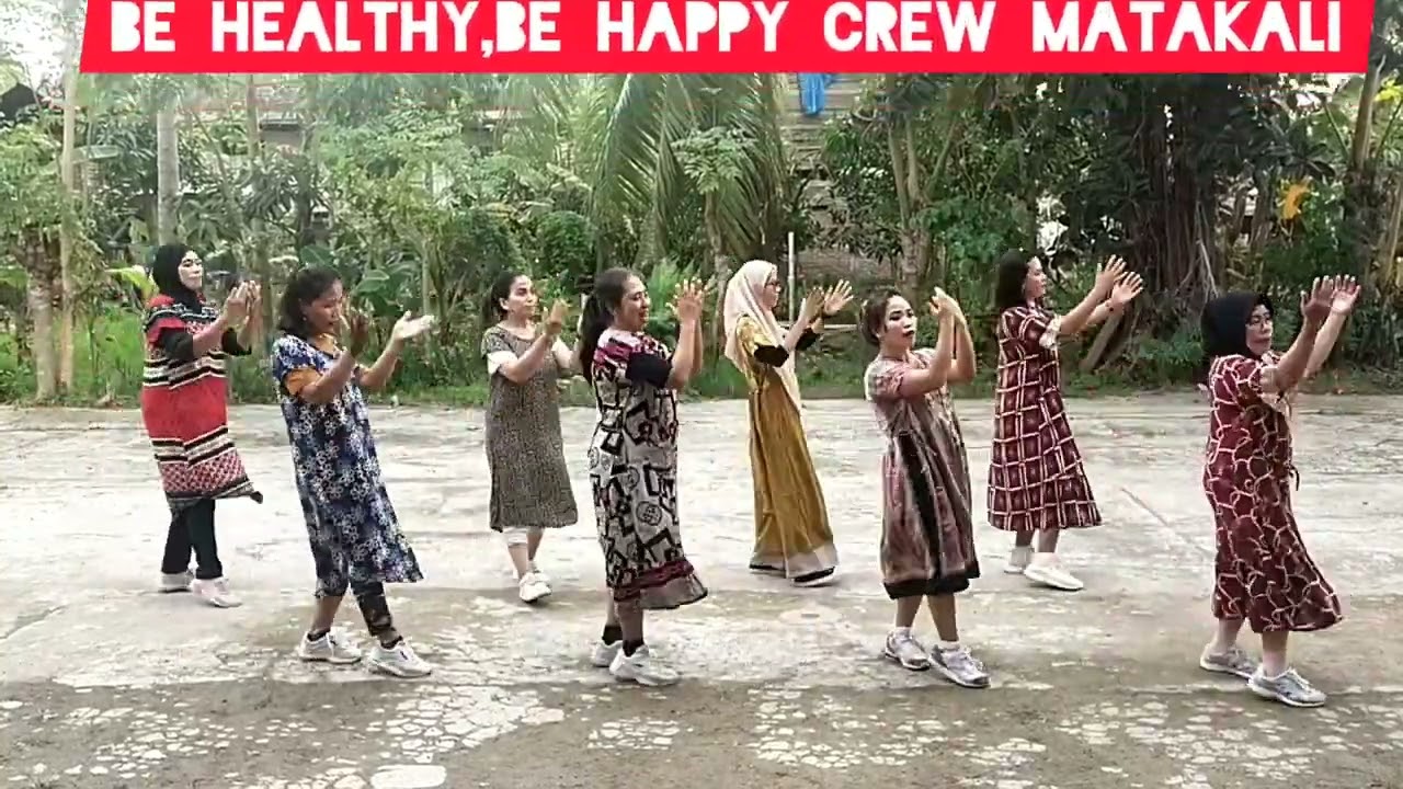 Adu Buyung| senam kreasi| Be Healthy,be Happy Crew Matakali | Polewali mandar | Sulawesi barat