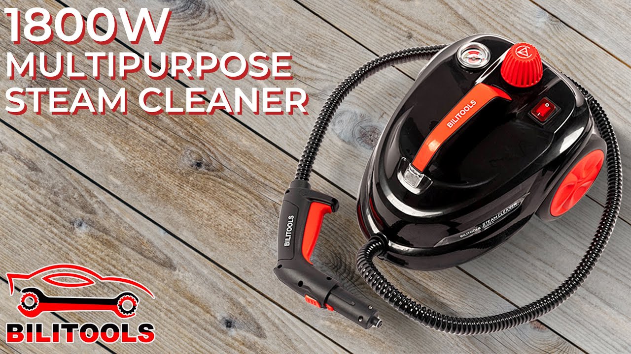 Steam Cleaner, Keep 320℉ Cleaning, 73 psi Pressure with 21 Accessories with 1.8L Tank 1800W