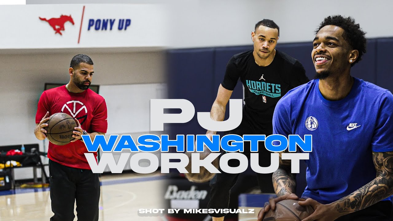 PJ Washington Workout  *EXCLUSIVE* (with Trainer Tim Martin)