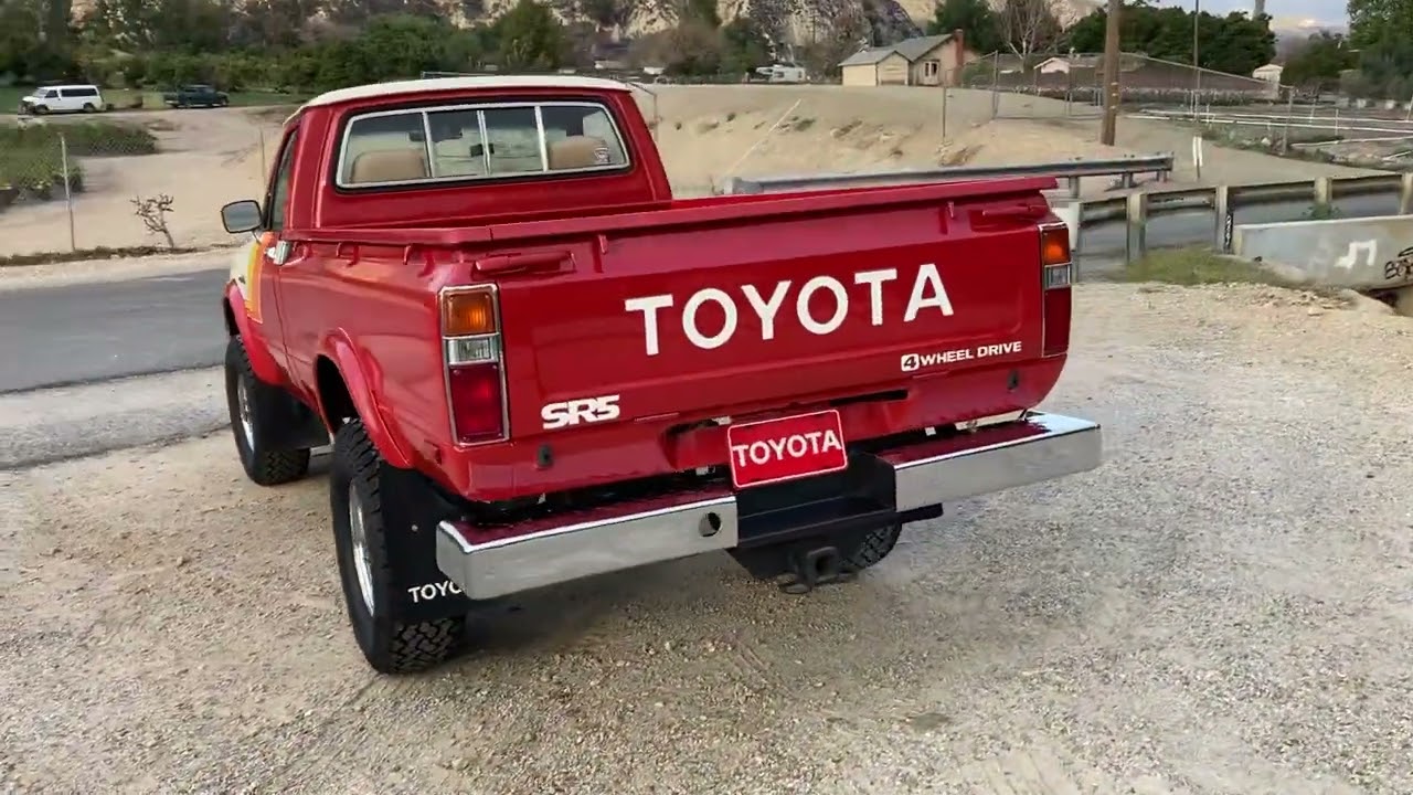 1981 Toyota Pickup 4WD Sport Truck