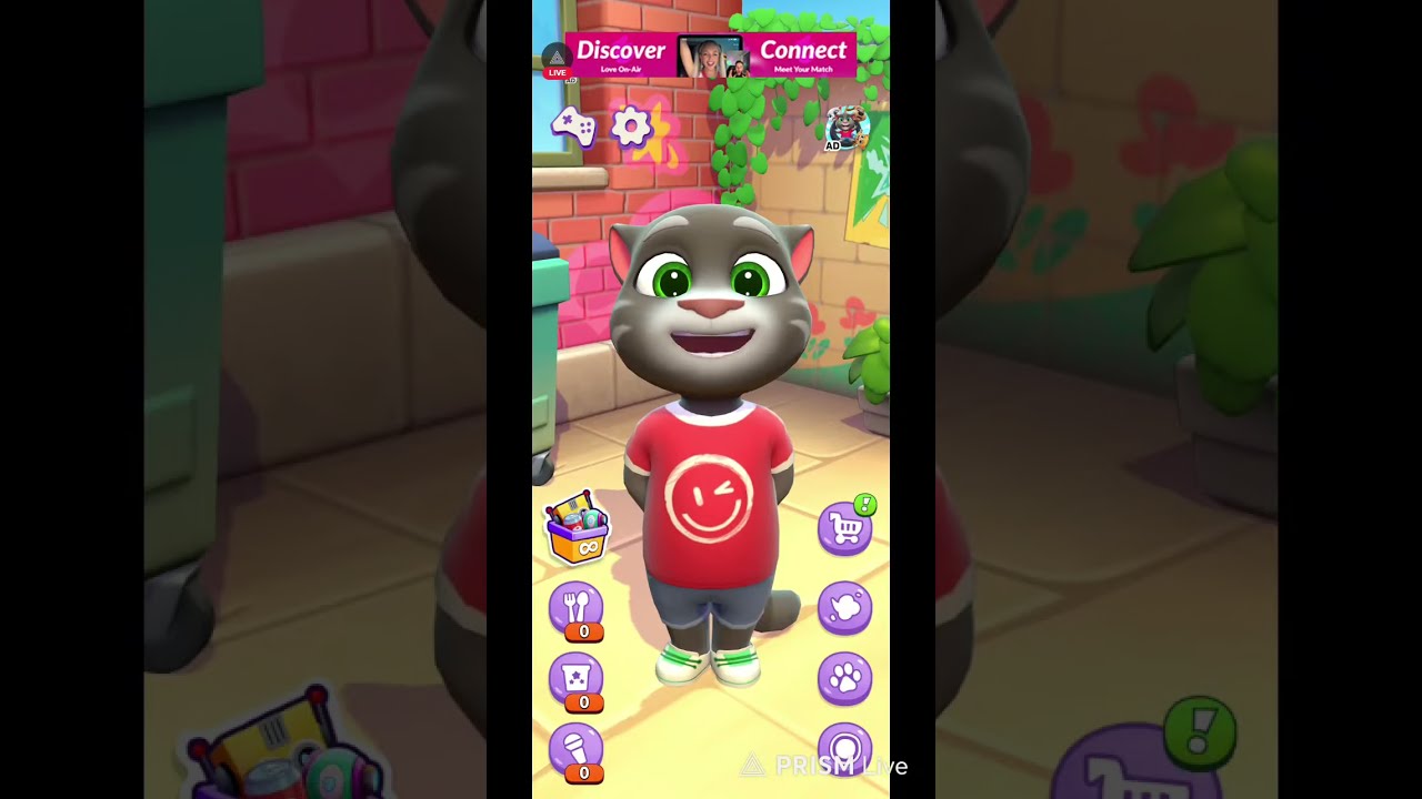 MY TALKING TOM LIVE STREAM #viraltom#tranding#livegame#funnytom