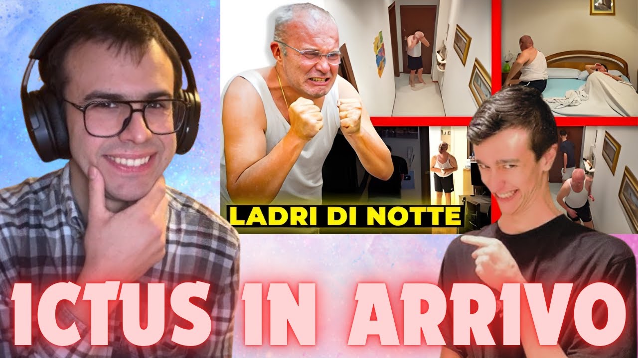 REACTION SCHERZO ALLE 3 DI NOTTE LADRI IN CASA !!! PAPÀ RIMO NON LA PERDONA QUESTA VOLTA !!!!