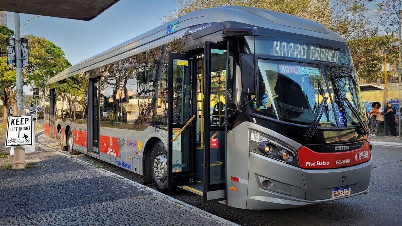 Uma volta no Scania K360IB 6x2 Euro 6 em Testes Pela EXPRESS TRANSPORTES URBANOS  48999