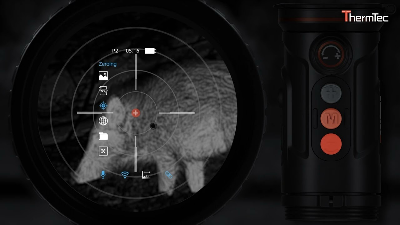 ThermTec Hunt Pro｜How to zero｜Thermal clip-on