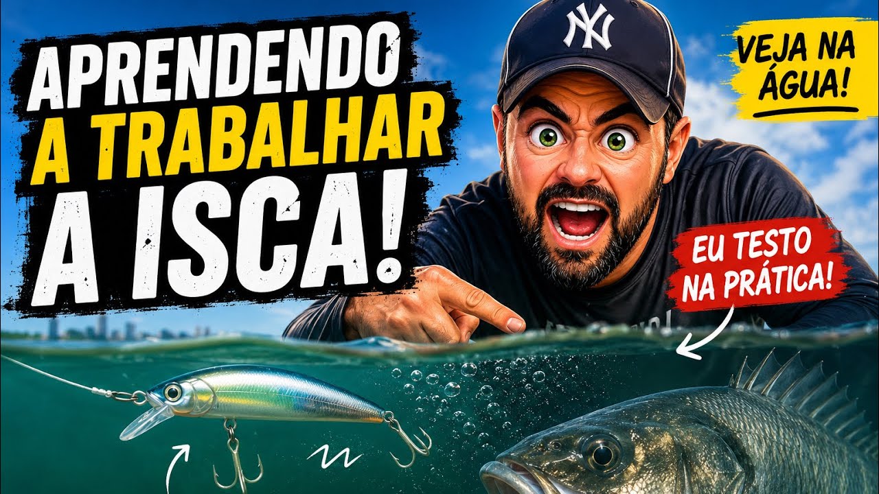 Trabalhar isca artificial [ iniciante] tipos de trabalho e iscas 