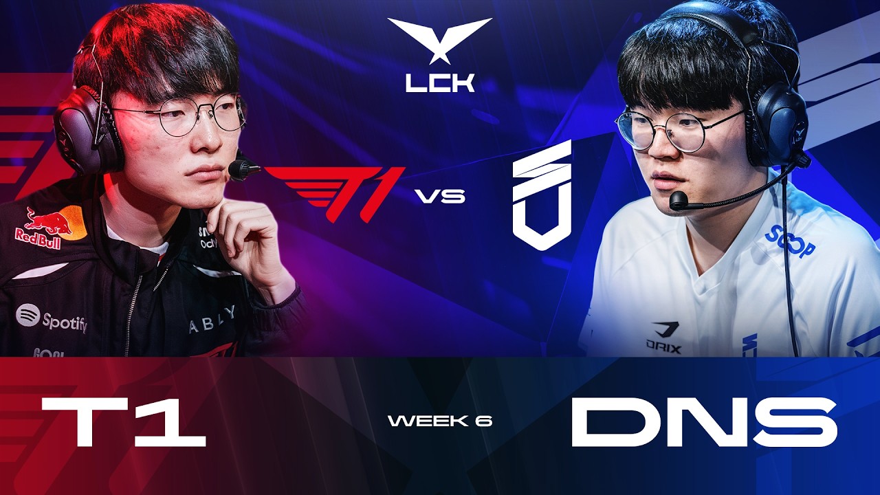 MISTRZOWIE ŚWIATA vs NAJGORSZA DRUŻYNA W KOREI  - T1 vs DNS - LCK SPRING 2026