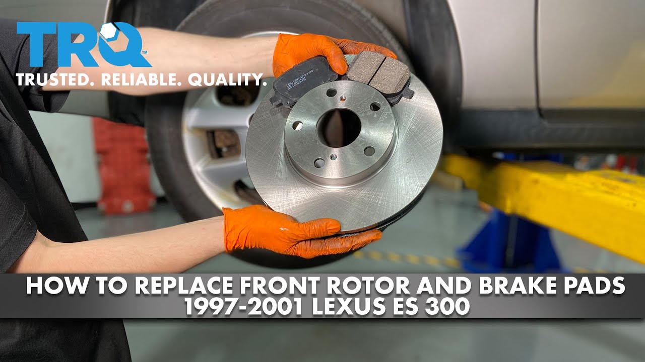How to Replace Front Brakes 1997-2001 Lexus ES300