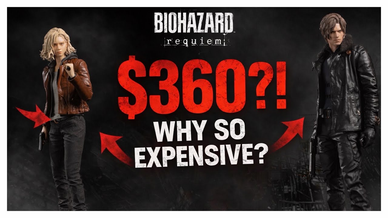 $360USD?! Why Are These Resident Evil Requiem Figures So Expensive? (Leon & Grace 1/6 Scale)