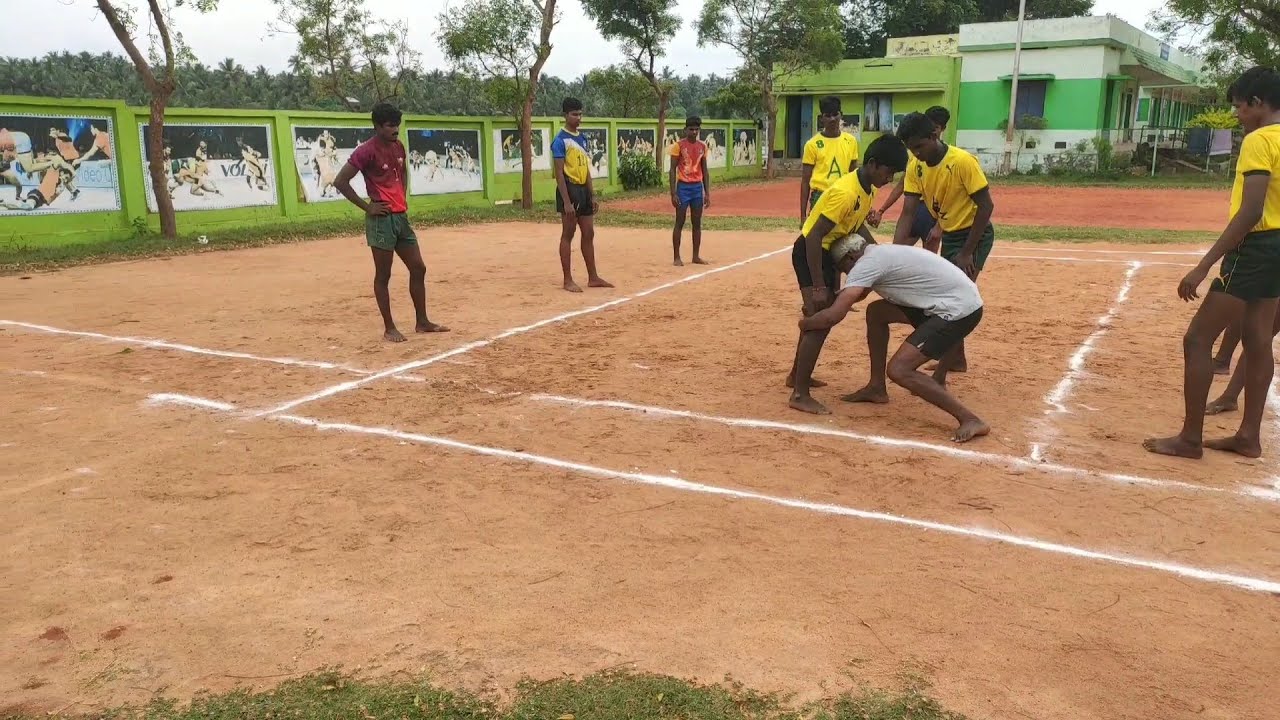 Kabaddi skills-Escape Technic-using-Head and Shoulder