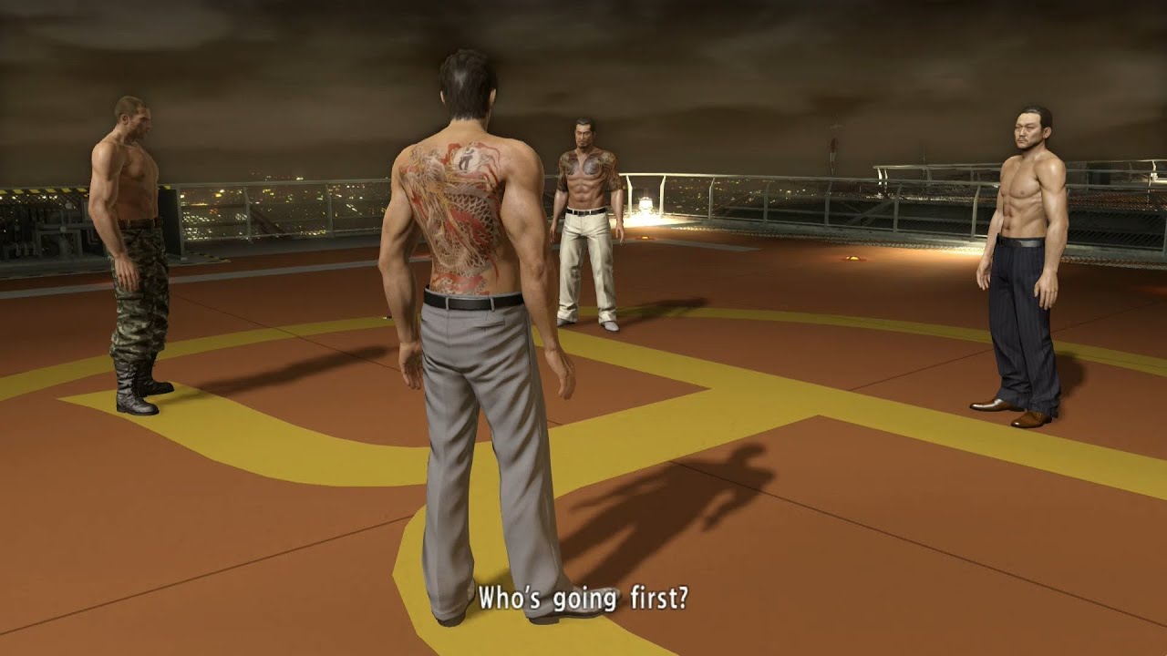Yakuza 5 Remastered - Finale Chapter 3 / Long Battle: Kamurocho Hills / Boss: Watase, Katsuya, Kiryu