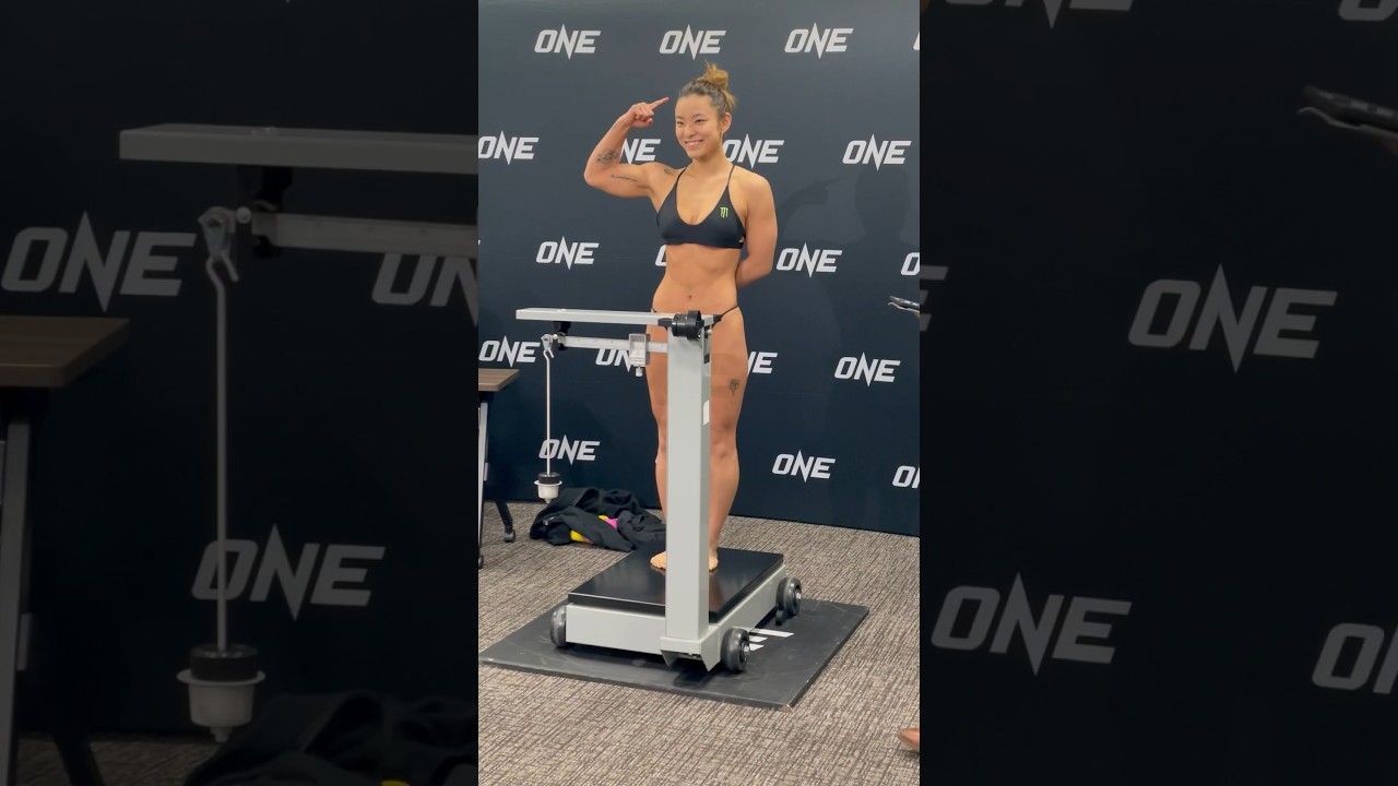 Itsuki Hirata makes weight for ONE 165 ✅ #onechampionship