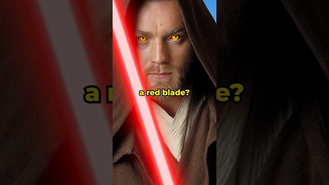 Can Jedi Have Red Lightsabers? #starwars