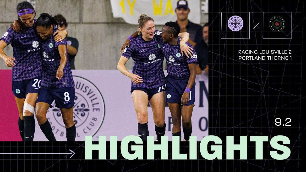 Highlights from Racing Louisville's 2-1 win over Portland