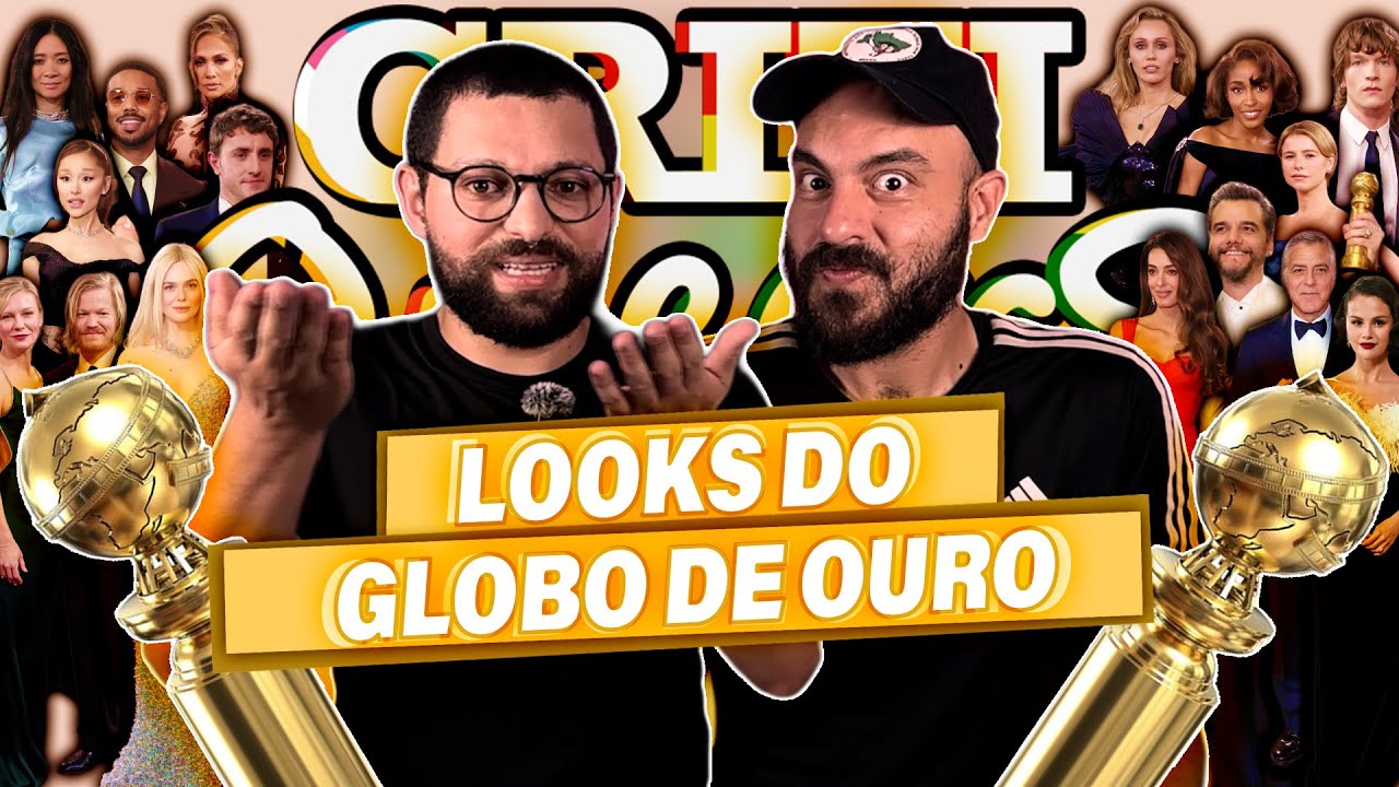 Globo De Ouro 2026 - CRITICANDO os LOOKS do TAPETE VERMELHO