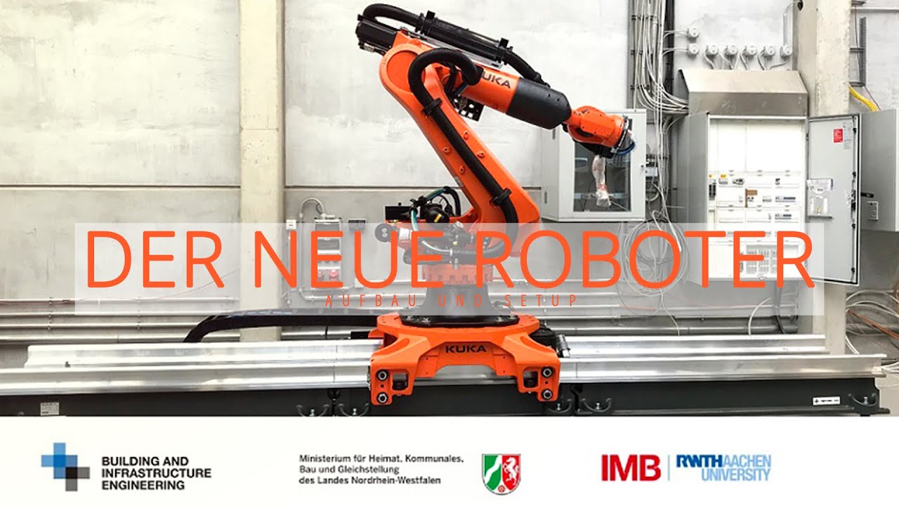 Roboter für 3D Betondruck