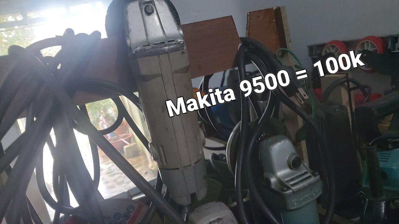 Máy mài góc makita bị đánh lửa và mau nóng
