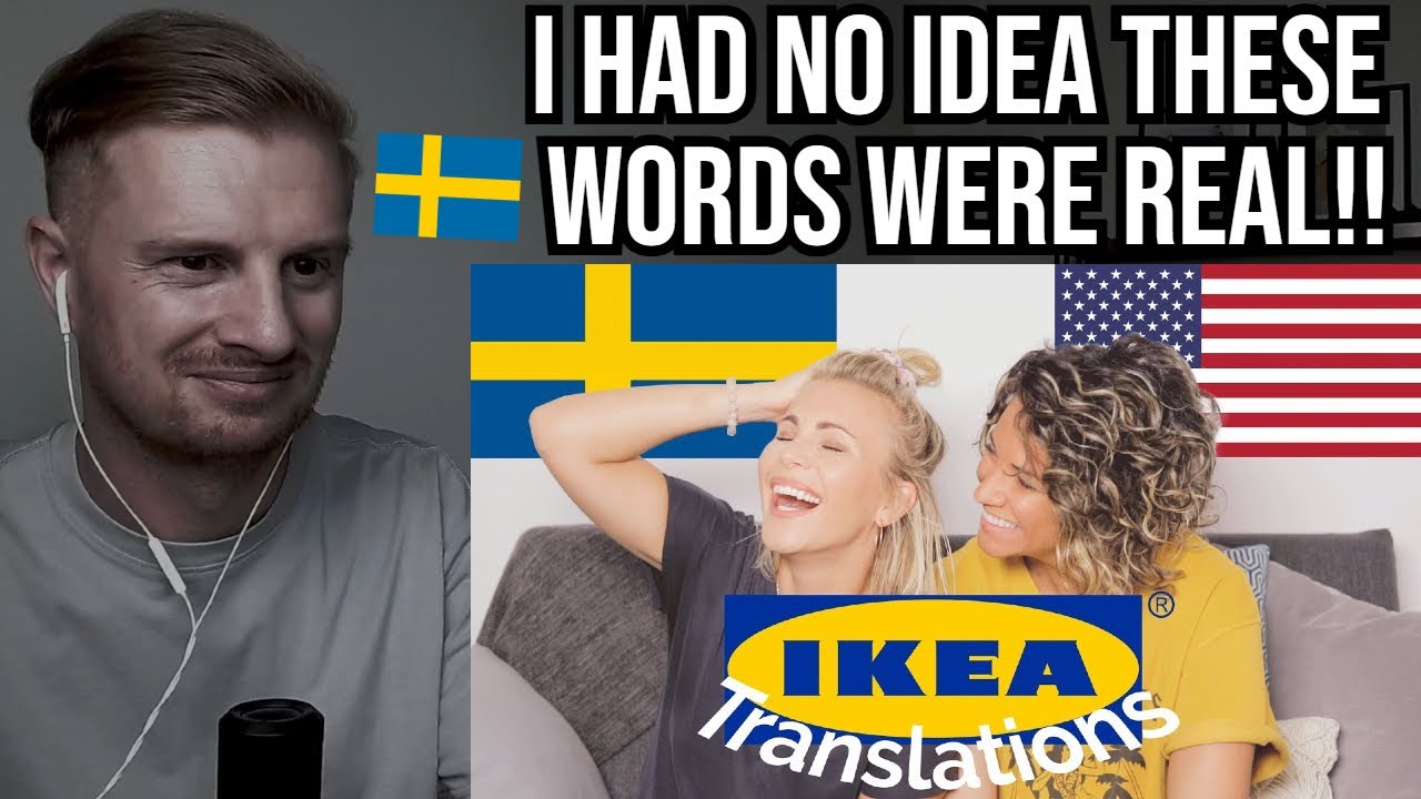 Реакция на перевод названий товаров IKEA со шведского на английский