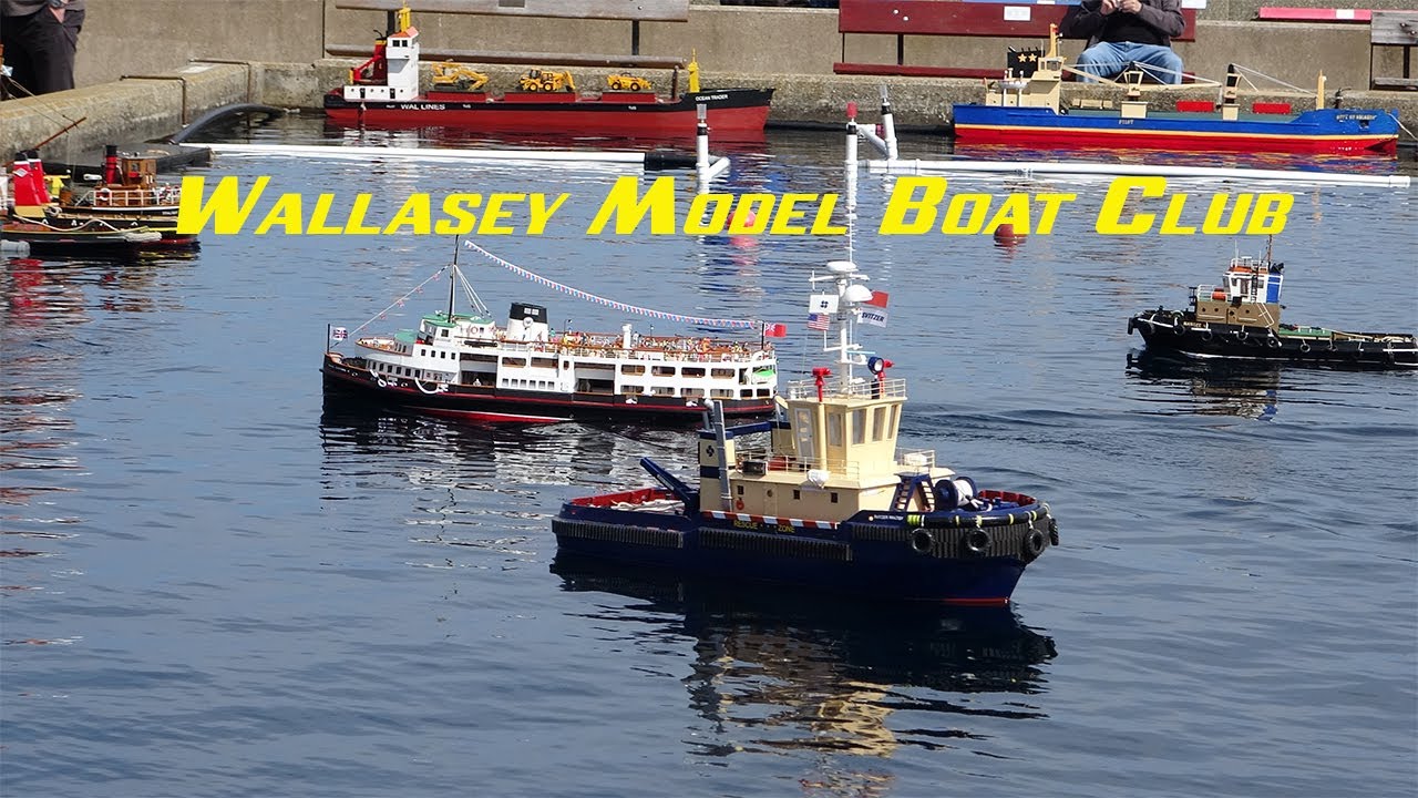Wallasey Model Boat Club in New Brighton.