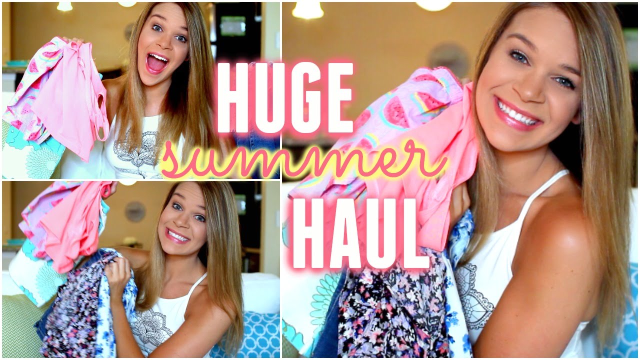 HUGE Summer Haul! Topshop, Forever 21, PacSun + More!