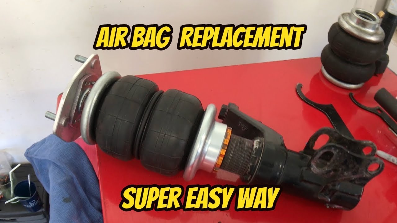 HOW TO REPLACE AIR SUSPENSION BAG