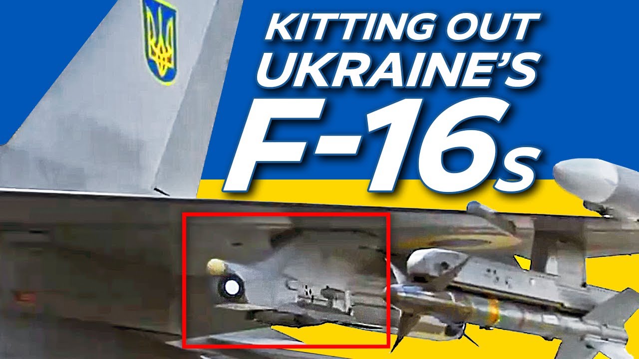 Истребители F-16 доставлены на Украину с усовершенствованными системами противодействия для самоз...