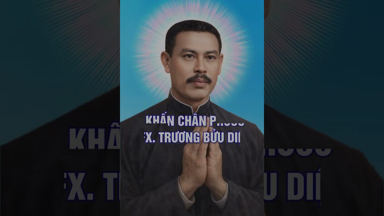 Lời nguyện trưa cùng Đức Mẹ Lộ Đức và khấn cùng Chân phước Fx. Trương Bửu Diệp