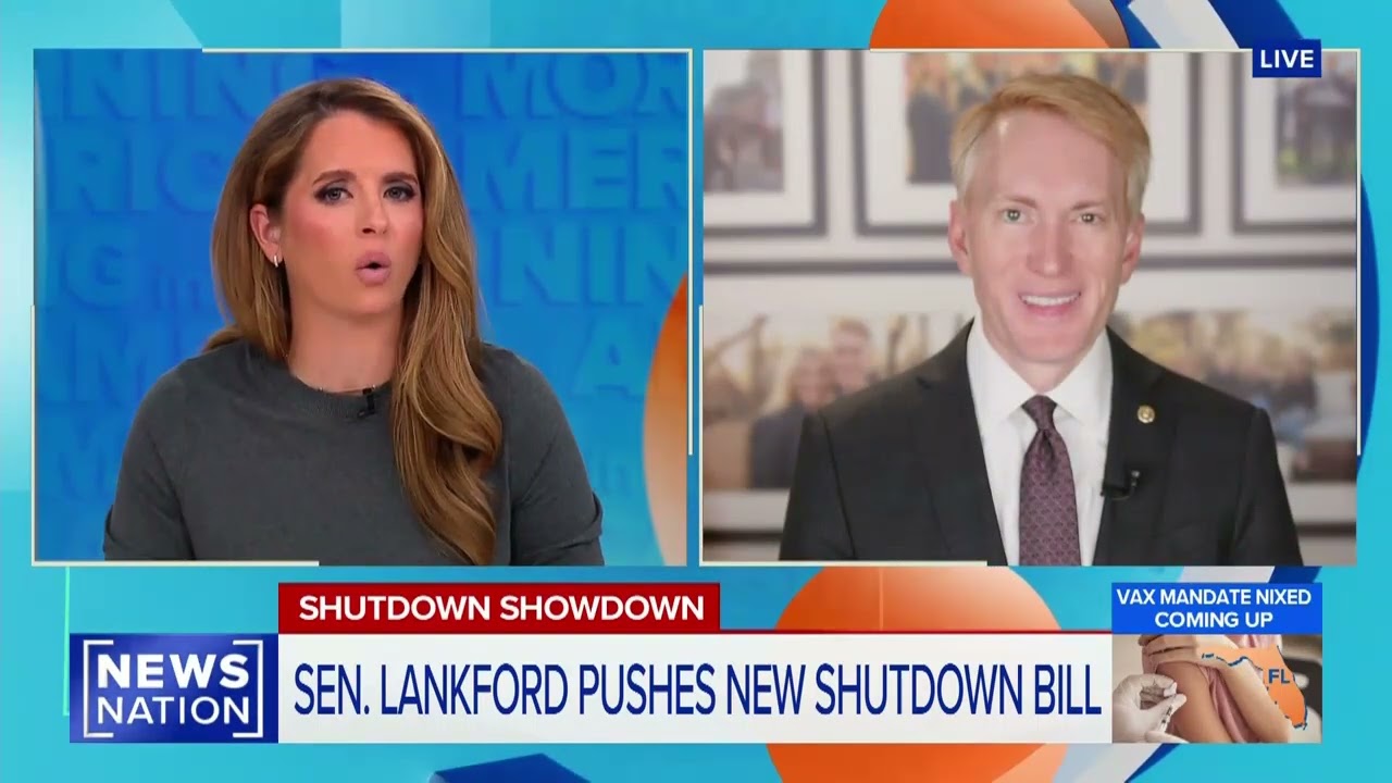 Lankford Joins Morning in America to Talk Government Shutdowns