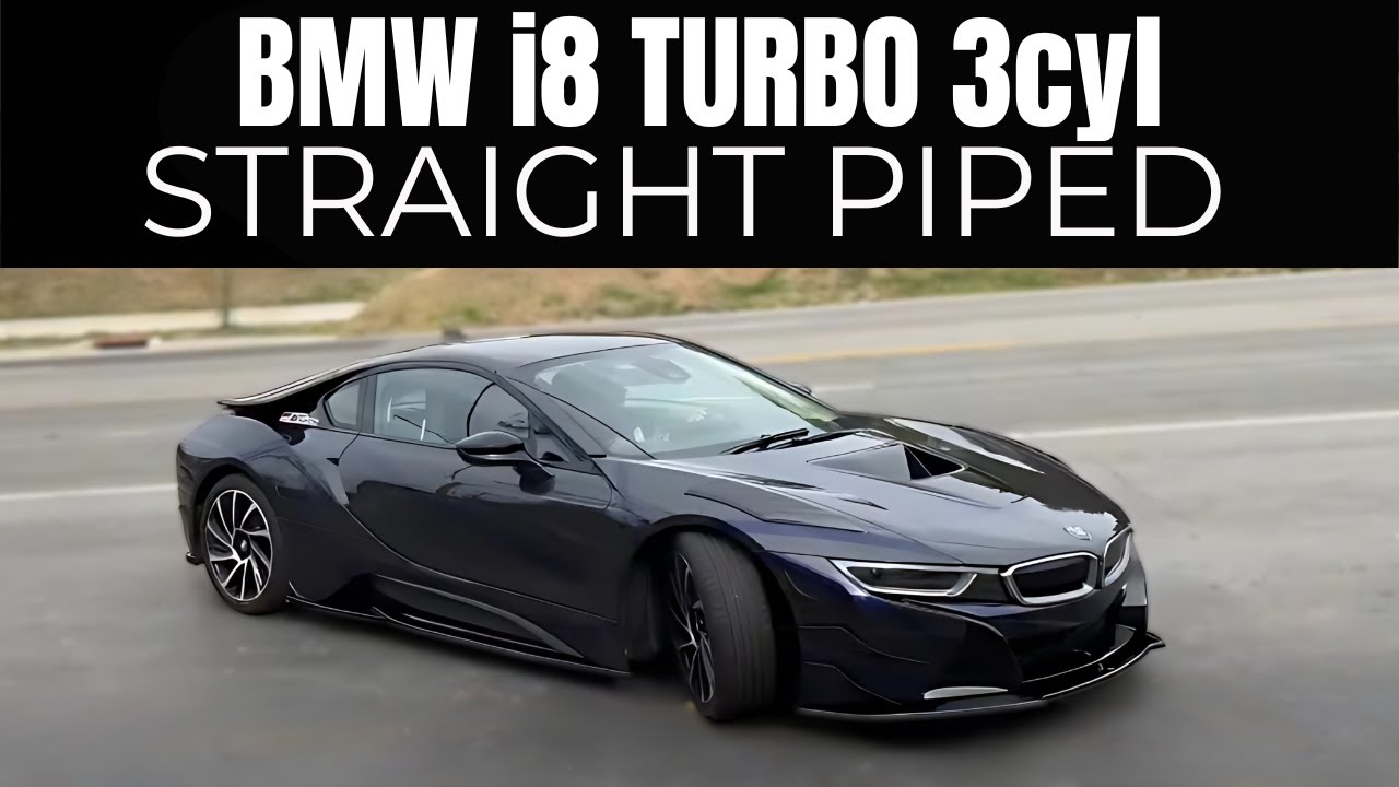 2017 BMW i8 w/ Straight Pipes!