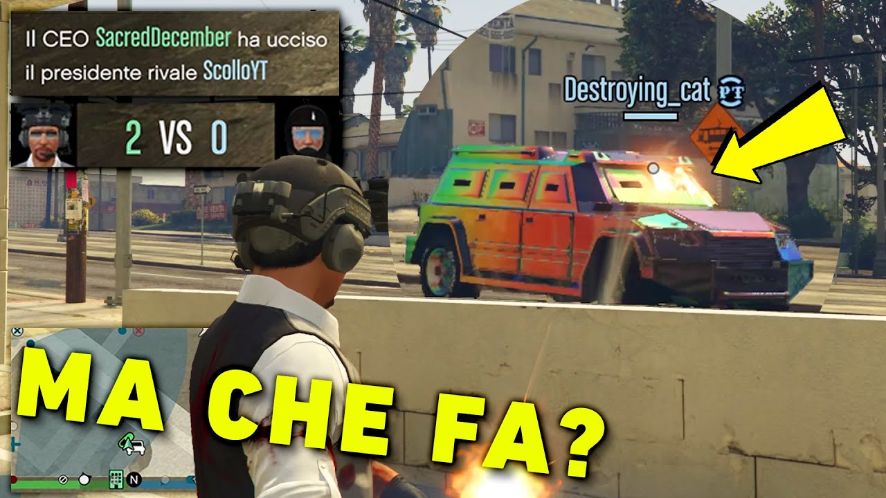 Distruggo ITALIANI Scemi su GTA 5