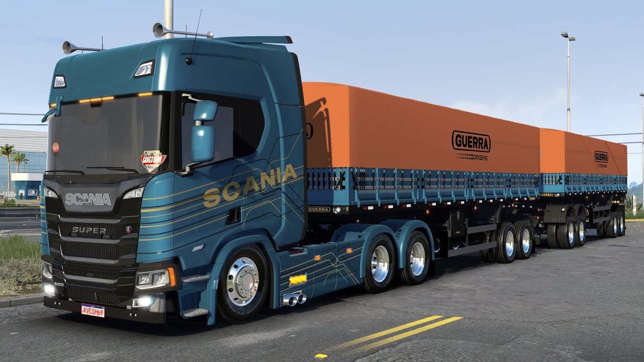 O GRÁFICO MAIS REALISTA DO ETS2 1.56  (FREE)