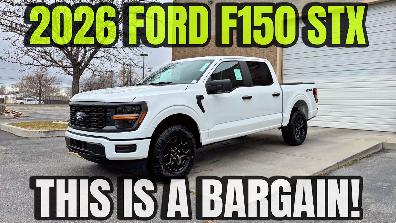 Ford F150 STX 2026 года: это самый важный грузовик Ford!