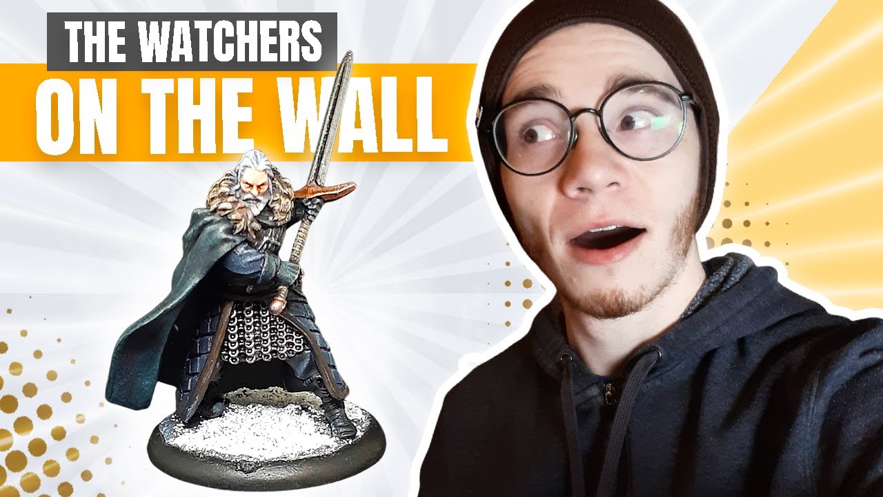 Nights Watch Sworn Brother | Miniature Painting POV | The Army Painter Speedpaint 2.0