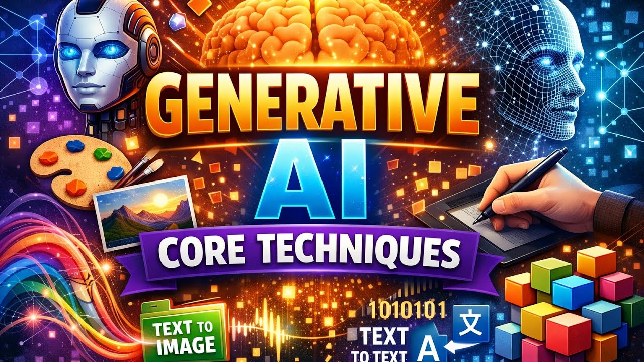 Generative AI core techniques