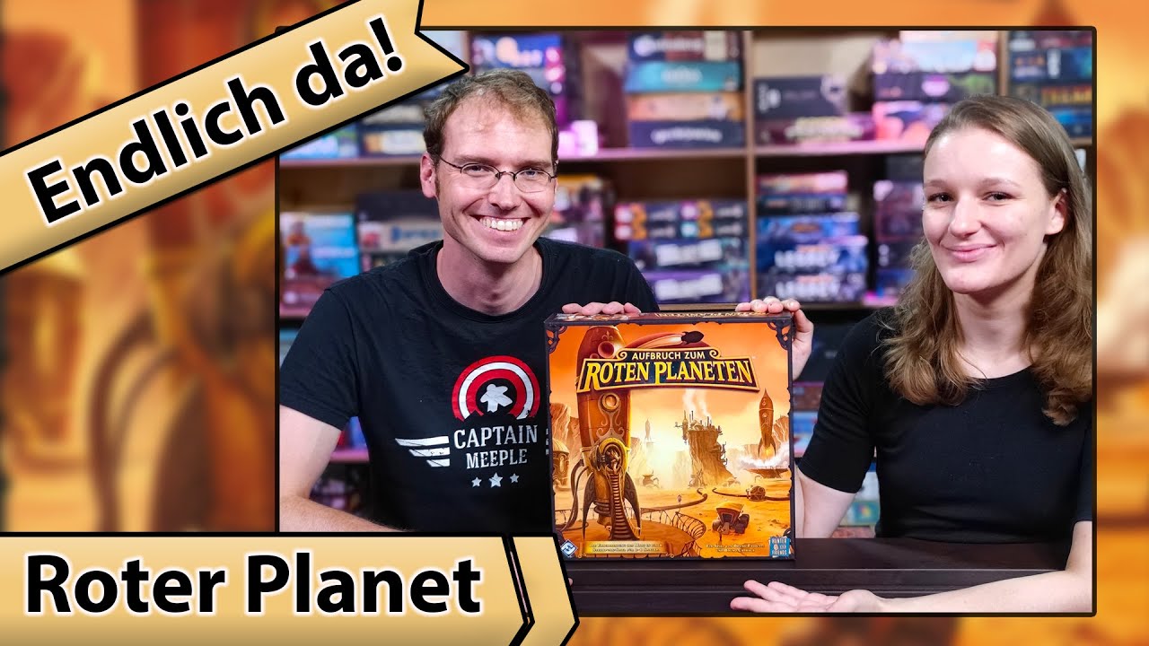 Aufbruch zum Roten Planeten endlich da! – Zurück aus der Sommerpause – Brettspiel