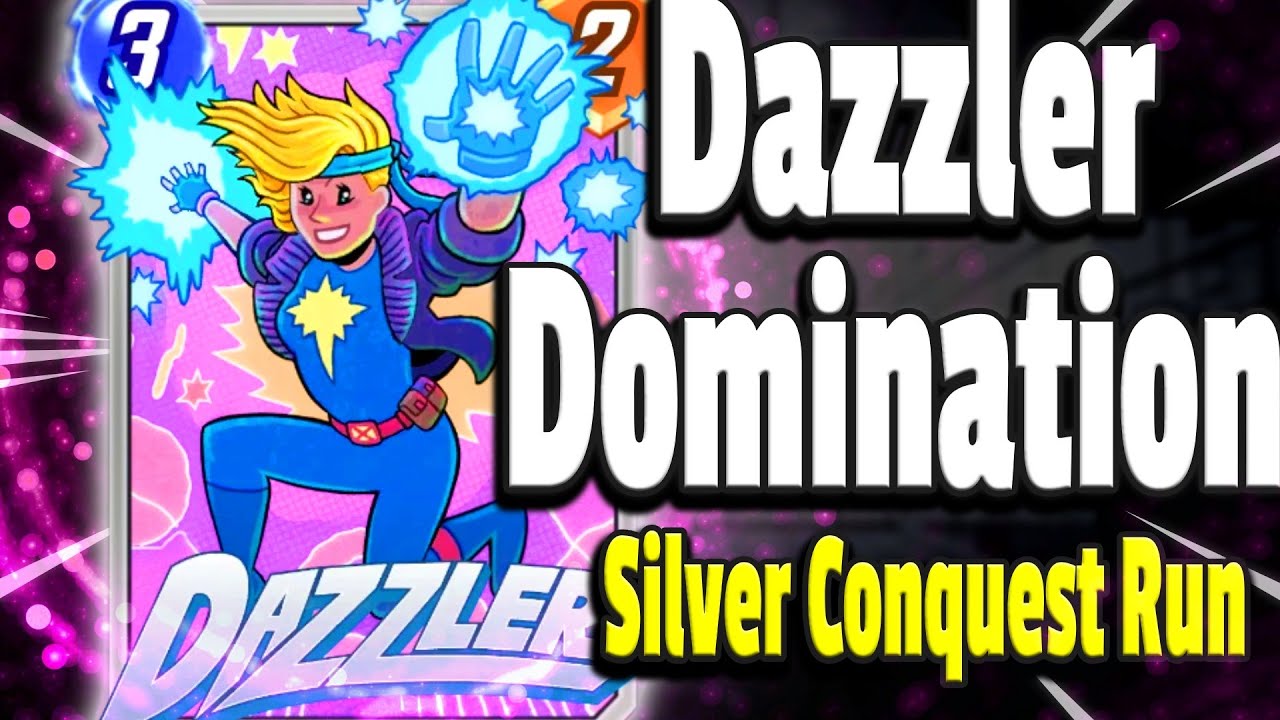 DAZZLER Destroying Silver Tier CONQUEST Mode | Marvel Snap